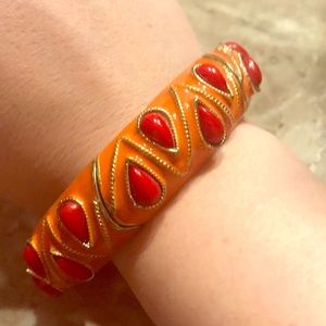 Trendy statement bracelet - great for spring!